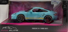 Jada - 54118 - Porsche 911 Turbo (977) - Scale 1:24 - Light Green - £31.48 GBP