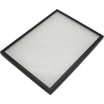 Riker Display Cases 160BK Display Frame Case with Glass Top 16&quot; x 12&quot; x 3/4&quot; - £26.73 GBP