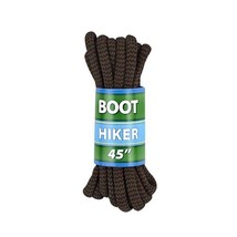 SHOE GEAR Men&#39;s Shoelace Boot Laces, Brown/Black, One Size - $8.49