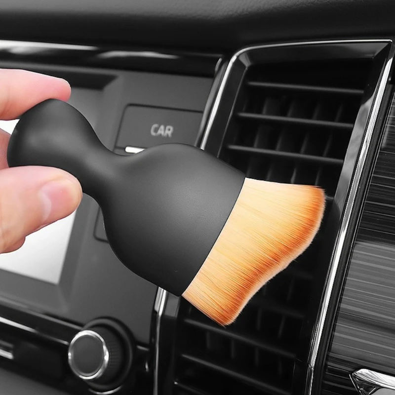 Arc Car Interior Cleaning Soft Brush - Dashboard Air Outlet Dust Removal Detai - £9.81 GBP
