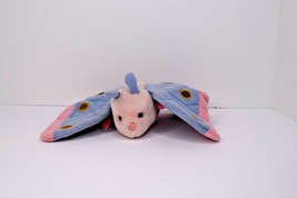 Vintage 1981 Dakin Butterfly Plush Pink &amp; Blue 6&quot; x 10&quot; w/ Felt Legs HTF - £14.28 GBP