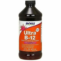 Ultra B-12-16 fl. oz (473 ml) by NOW - £29.60 GBP