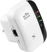 300Mbps WiFi Range Extender Repeater, Signal Booster Amplifier Supports Repeater - £11.86 GBP