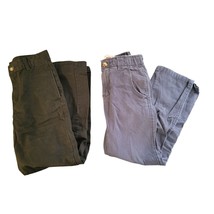 2 Pair Size 10 Boys Pants Blue/ Black - £7.10 GBP