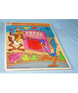 1980 Western Frame-Tray Puzzle-Warner Bros-Beep, Beep-Roadrunner, Coyote - $13.03 CAD