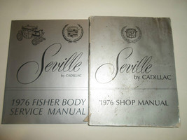 1976 Cadillac Seville Service Atelier Réparation Manuel 2 Vol Set 76 Eau - £13.37 GBP