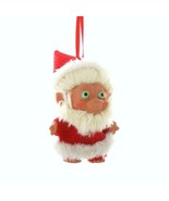 SANTA TROLL CHRISTMAS TREE ORNAMENT 3.5&quot; Funny Retro Style Resin Cody Fo... - $9.95