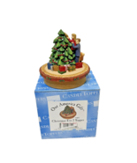 Vintage Our America Gift Christmas Resin Candle Topper Decoration 3.5 x ... - $16.41