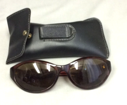 Vintage Liz Claiborne Women Sunglasses Red Tortoise Frame Eye Wear Shades 99842 - £16.97 GBP