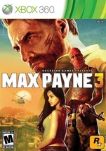 Max Payne 3 - Microsoft Xbox 360 X360 Video Game  - £13.24 GBP