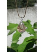 Uv reactive crystal pendant // Petroleum quartz // Terminated quartz - $555.99 MXN