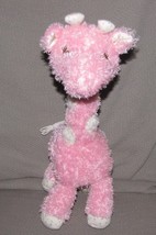 13" Hallmark Pink Polka Dots Baby Giraffe Stuffed Animal Plush Toy Lovey Soft - $49.49