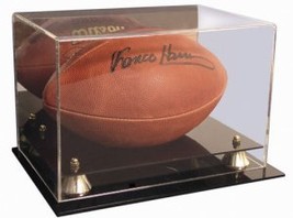 Football Deluxe Display Case Mirror Back - $58.95