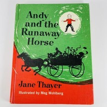 Andy And The Runaway Horse Jane Thayer Hardcover 1963 Vintage Children&#39;s Book Hc - £7.67 GBP