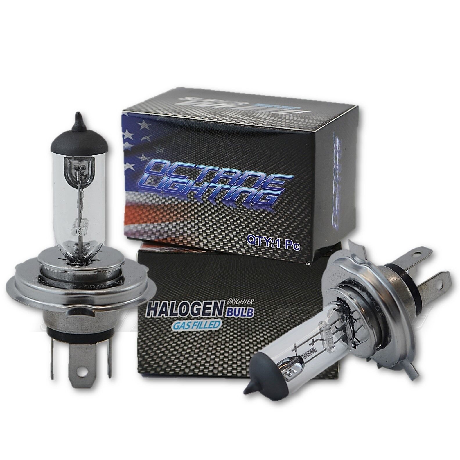 7&quot; Headlights Headlamp Halogen Clear 60/55W H4 Replacement Bulbs Pair 90... - $7.95