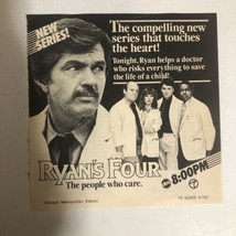 Ryan’s Four TV guide Vintage Print Ad Tom Skerritt Tim Daly Tpa5 - $5.93