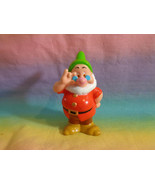 Disney Snow White Doc Dwarf Plastic Figure or Cake Topper - £2.36 GBP