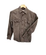 Men small comfortable casual fit long sleeve button shirt - $10.00