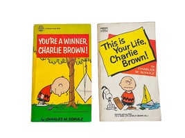 Charlie Brown Lot of Two Books You&#39;re a Winner, This is Your Life - £8.33 GBP