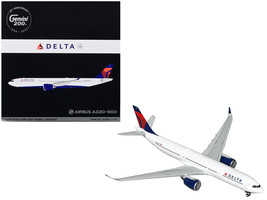 Airbus A330-900 Commercial Aircraft &quot;Delta Air Lines&quot; White with Blue and Red Ta - £143.67 GBP
