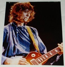 Jimmy Page Concert Custom Photo By Tom Paradiso Vintage 1970&#39;s Color Con... - $34.99