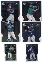6 Card Lot 2023 Bowman Chrome 1st First Prospects Seattle Mariners - £7.46 GBP