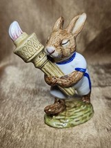 Royal Doulton Olympic Bunnykins Figurine DB28 Vintage 1983 1st Version W... - $79.19