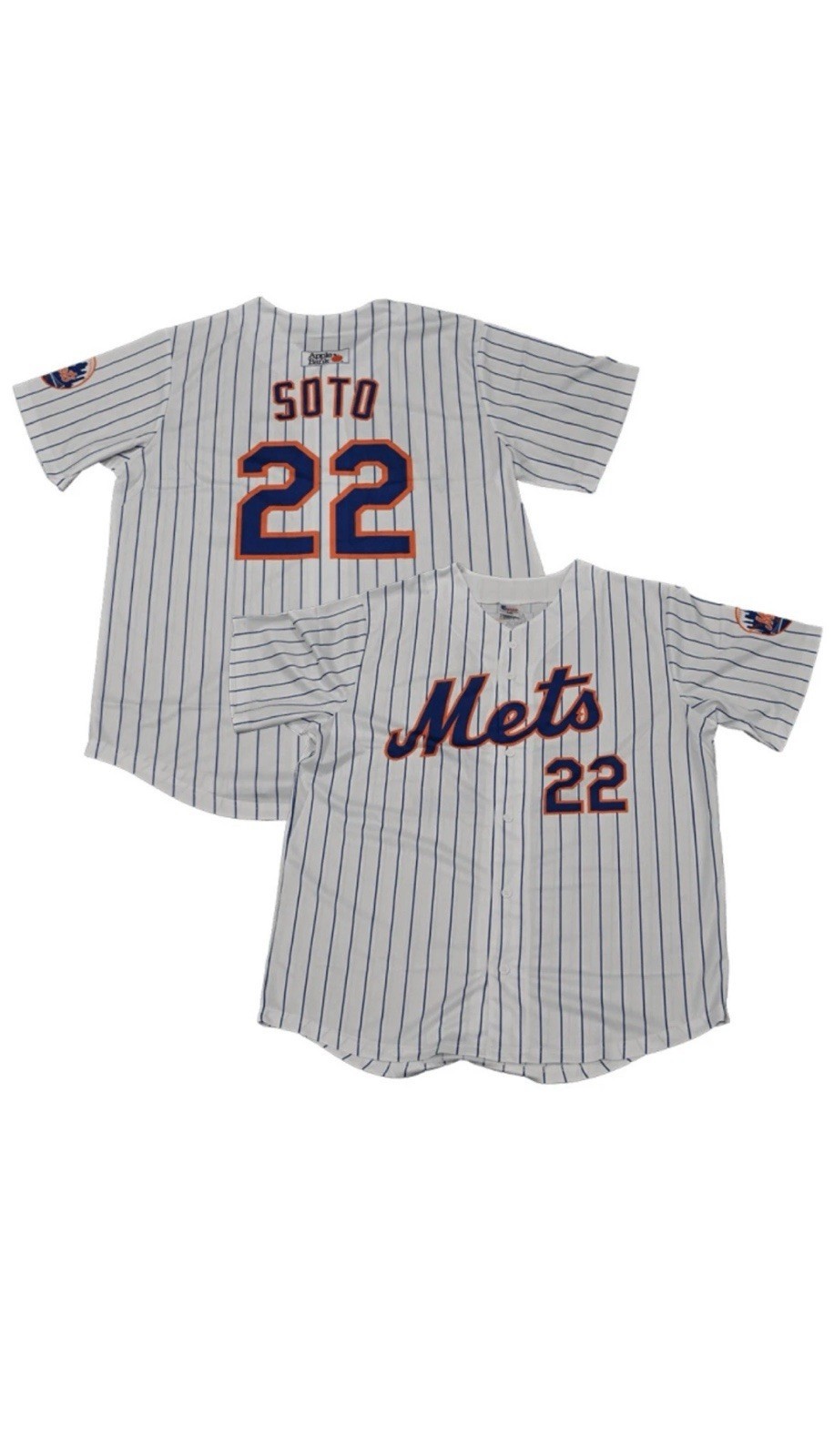 New York Mets Juan Soto Replica Jersey #22 - 7/3/25 Promo SGA Giveaway XL - $49.49