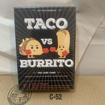 Hot Taco Card Game Taco vs. Burrito Box Brand New Sealed - £10.47 GBP