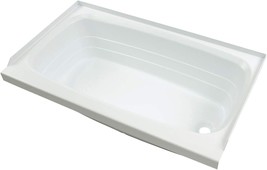 Lippert Replacement 24&quot; X 46&quot; White Bathtub With Right Drain,, W2446Rhspk - $283.99