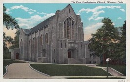 The First Presbyterian Church Wooster Ohio OH Postcard A14 - £2.38 GBP