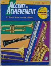 Accent on Achievement Bb Clarinet Book 1 - £5.85 GBP
