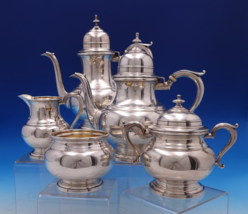 Exemplar by Watson Sterling Silver Tea Set 5pc #514 Circa 1703-1761 NY (... - $3,757.05
