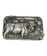 Western Cowboy Cattle Belt Buckle - Bergamot Arroyo Appaloosa Siskiyou V... - €23,57 EUR