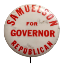 Don Samuelson per Idaho Governatore Repubblicano Pinback Bottone 3.2cm - £5.35 GBP