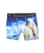 American Eagle Mens 6&quot; Classic Cotton Boxer Briefs, 02351678 Blue Polar ... - $17.06 CAD
