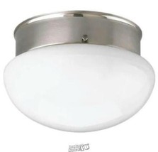 Progress Lighting-7.5 in. 1-Light Brushed Nickel LED Flush Mount - £33.77 GBP