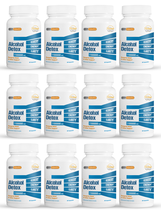 12 Pack Alcohol Detox, hangover relief and sober support-60 Capsules x12 - £248.87 GBP