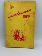 Vintage Cookbook Scandinavian Recipes 1940s Meats Fish Porridge Kaffe Bread - £23.14 GBP