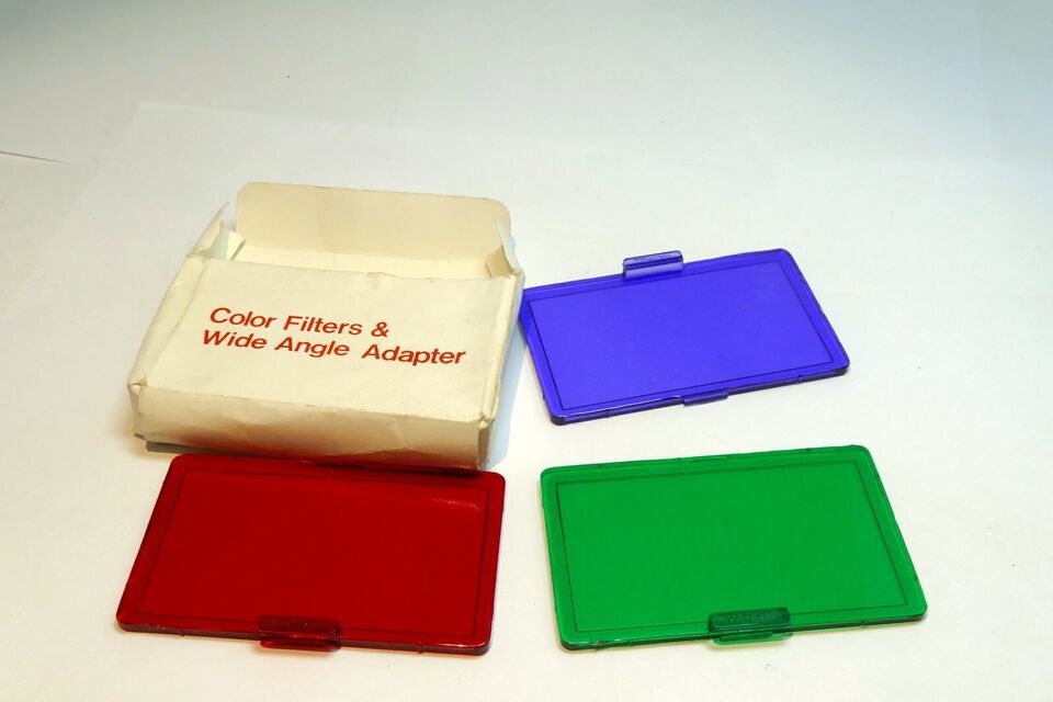 Maxwell Color filters  for flash 66X39mm. - $18.00