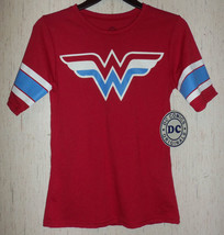 Nwt Womens / Juniors Dc Comics Wonder Woman Red Novelty Knit Top Size S (3/5) - £14.62 GBP