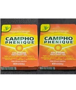 2 Packages Campho-Phenique Cold Sore Treatment Gel with Aloe .23 oz each - £11.04 GBP