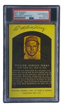 Bill Terry Unterzeichnet 4x6 New York Giants Hall Of Fame Tafel Card PSA / Dina - £54.26 GBP