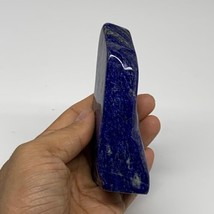 0.70 lbs, 4.2&quot;x1.6&quot;x1.4&quot;, Natural Freeform Lapis Lazuli from Afghanistan... - £75.80 GBP