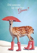 Did Someone Say Reindeer Games - Christmas Tree Free Greeting Card - 14764 - $25.61 MXN