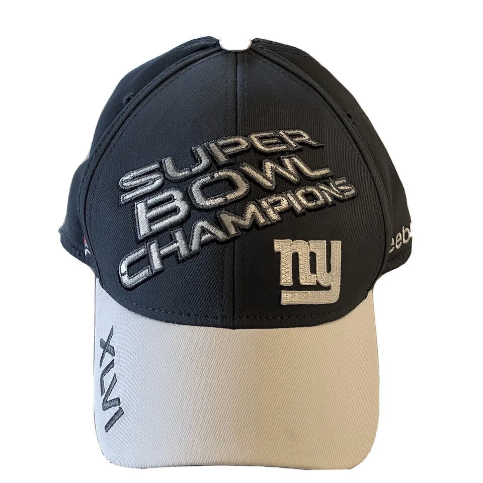 Primary image for New York Giants Super Bowl XLVI Champions Reebok One Size Fits All Hat