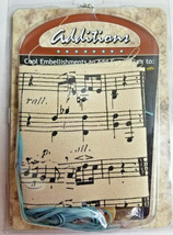 Additions Embellishments Designs For Creativity Fabric Musical Notes Add-On - £7.08 GBP