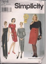 Simplicity 7816 Semi-fitted Dress in 3 Lengths size P 12,14,16 - £6.35 GBP