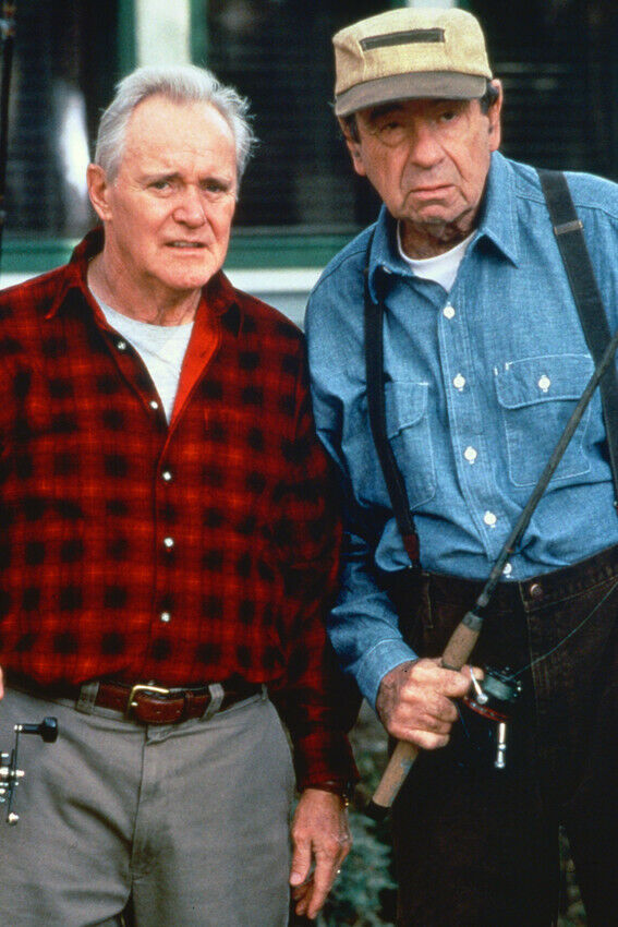 JACK LEMMON AND WALTER MATTHAU 24X36 COLOR POSTER GRUMPY OLD MEN