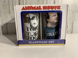 Animal House Set of Pint Glasses John Belushi Bluto Delta House - $23.28